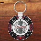 $10.000,00 Gambling Poker Chip Sleutelhanger (Voorkant)