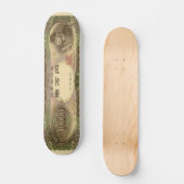 10.000 Japanse yen Bankbiljetskateboard Pro Skateboard (Voorkant)