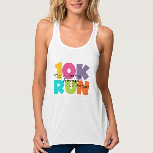 10.000 run Multi Tanktop (Voorkant)