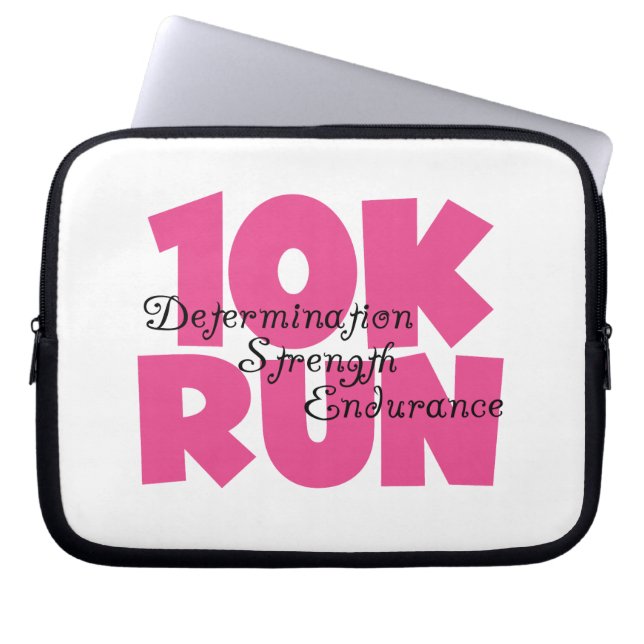 10.000 Ruw-poorten uitvoeren Laptop Sleeve (Voorkant)