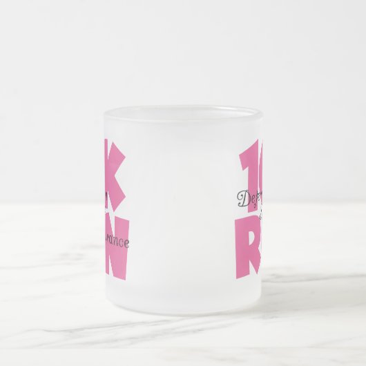 10.000 Ruw-poorten uitvoeren Matglas Koffiemok (Center)