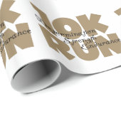 10.000 Tan-poorten draaien Cadeaupapier (Rol Hoek)