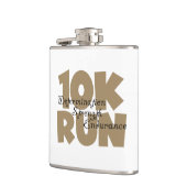 10.000 Tan-poorten draaien Heupfles (Links)