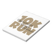 10.000 Tan-poorten draaien Notitieblok (Linkerzijde)