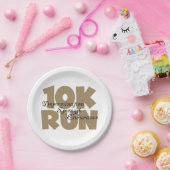 10.000 Tan-poorten draaien Papieren Bordje (Feest)