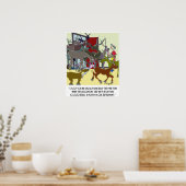 10.000 vrachtwagens met pensioen poster (Keuken)