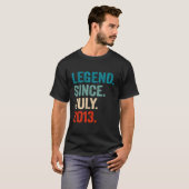 10 10e legende sinds juli 2013 t-shirt (Voorkant volledig)