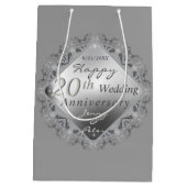 10,11,20,25th,70th Wedding Medium Cadeauzakje (Achterkant)