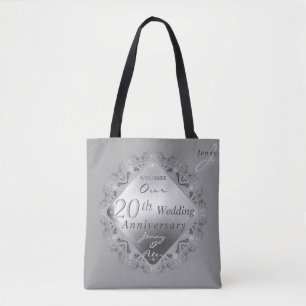 10,11,20th,25th,70th Wedding Jubileum Tote Bag