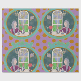 10:15 in LALATOWN Wrapping Paper 2 Cadeaupapier