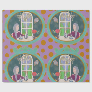 10:15 in LALATOWN Wrapping Paper 2 Cadeaupapier