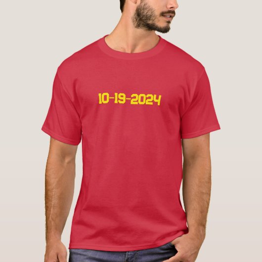 10-19-2024 T-SHIRT (Voorkant)