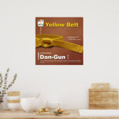 10-2 gele gordel Do-jang Poster (Keuken)