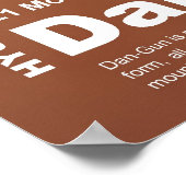 10-2 gele gordel Do-jang Poster (Hoek)