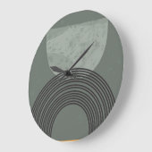 10,75" geometrische Abstracte ronde acrylwand Grote Klok (Hoek)