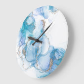 10.75" HARS Ronde Acryl Wandklok (Hoek)