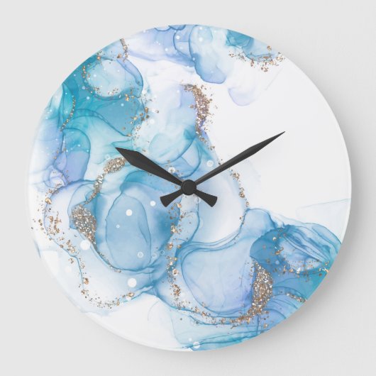 10.75" HARS Ronde Acryl Wandklok (Voorkant)