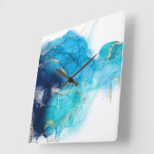 10,75" HARS Vierkante Acryl Wandklok (Hoek)