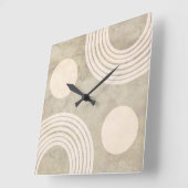 10,75-inch geometrisch Abstract vierkant acryl Vierkante Klok (Hoek)