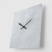 10,75-inch vierkante acrylwandklok klok (Hoek)