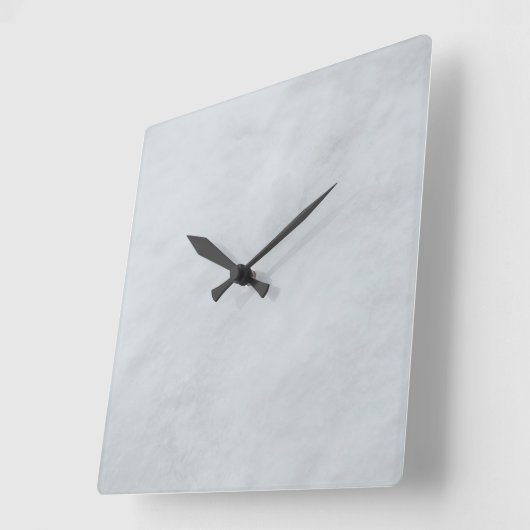 10,75-inch vierkante acrylwandklok vierkante klok (Hoek)