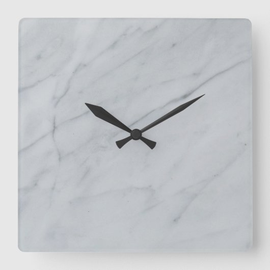 10,75-inch vierkante acrylwandklok vierkante klok (Voorkant)