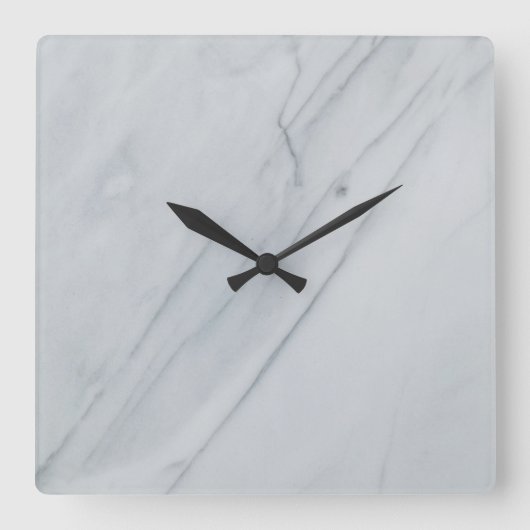 10,75-inch vierkante acrylwandklok vierkante klok (Voorkant)
