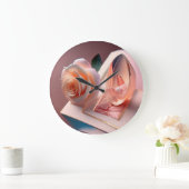 10,75" ronde acryl wandklok (Huis)