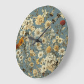 10,75" ronde acryl wandklok (Hoek)