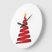 10.75" Round Acrylic Wall Clock Grote Klok (Hoek)