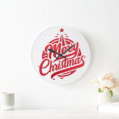 10.75" Round Acrylic Wall Clock Grote Klok (Huis)