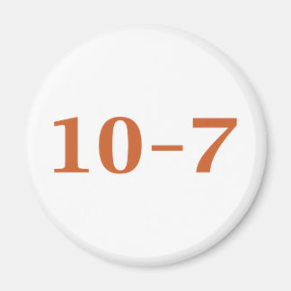 10-7 Buiten dienst Magneet