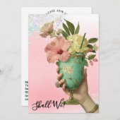 *~* 10 A101 FOTO  cocktail BACHELORETTE Kaart (Voorkant / Achterkant)