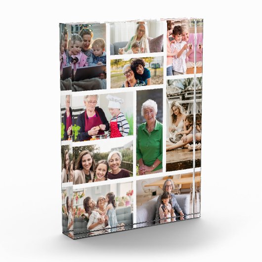 10 Aangepaste fotocollage Fotoblokken (Links)