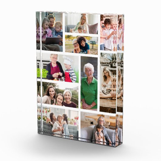 10 Aangepaste fotocollage Fotoblokken (Rechts)