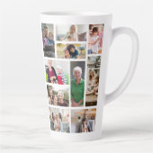 10 Aangepaste fotocollage Latte Mok (Rechts)
