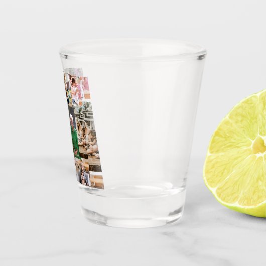 10 Aangepaste fotocollage Shot Glas (Rechts)