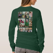 10 Aangepaste fotocollage T-shirt (Achterkant)