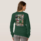 10 Aangepaste fotocollage T-shirt (Achterkant volledig)