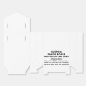 10 Aangepaste gepersonaliseerde Tent Favor Boxen w Bedankdoosjes (Ongevouwen)