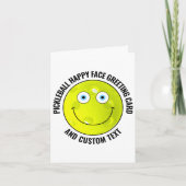 10 Aangepaste Pickleball BLAUWE OGEN Mopshond Gezi Kaart (Voorkant)