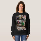10 Aangepaste T-shirts voor fotocollage (Voorkant volledig)