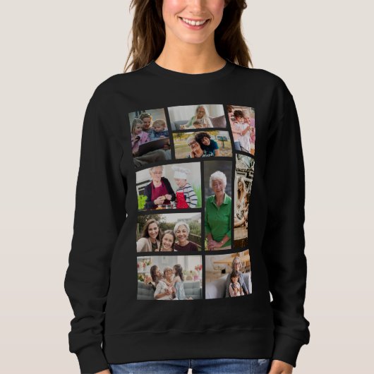 10 Aangepaste T-shirts voor fotocollage (Voorkant)
