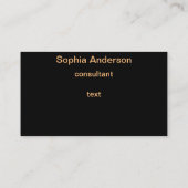 10. Abstract, elegant, mozaïek, mozaïekpatroon Visitekaartje (Achterkant)