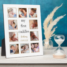 10 Afbeeldingen Collage Mijn eerste Cuddles Pasgeb