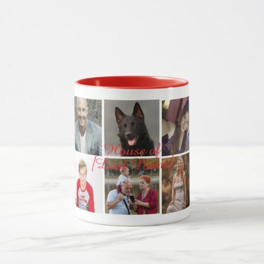 10 Afbeeldingen voor de familie uploaden | Mok (Midden)