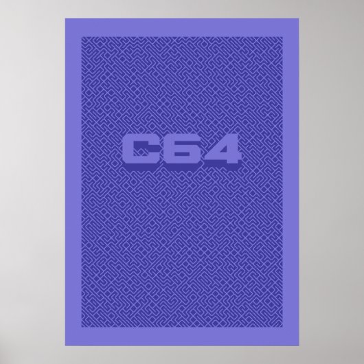 10 AFDRUKKEcommodore 64 Poster (Voorkant)