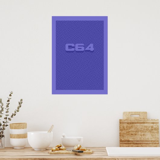 10 AFDRUKKEcommodore 64 Poster (Keuken)