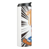 10 and Unstoppable Boys’ Birthday Thermosbeker (Gedraaid links)