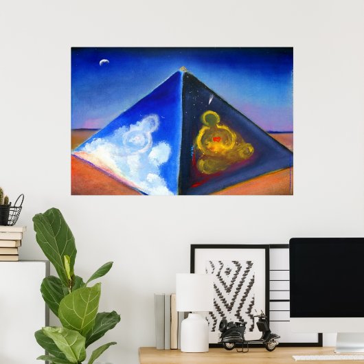 10 april Dag#100. TEMPEL? Poster (Thuiskantoor)